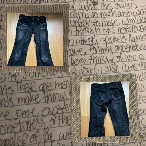 tornado mart black denim bootcut jeans - Picture 4 of 6